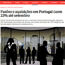 Fuses e aquisies em Portugal caem 23% at setembro